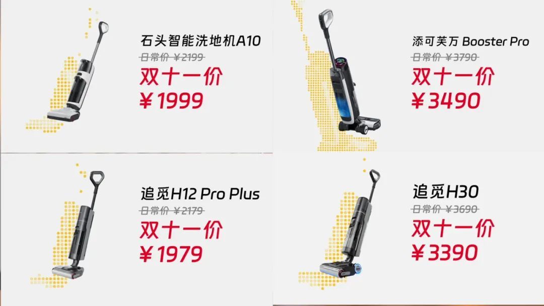 各大厂商价格对比