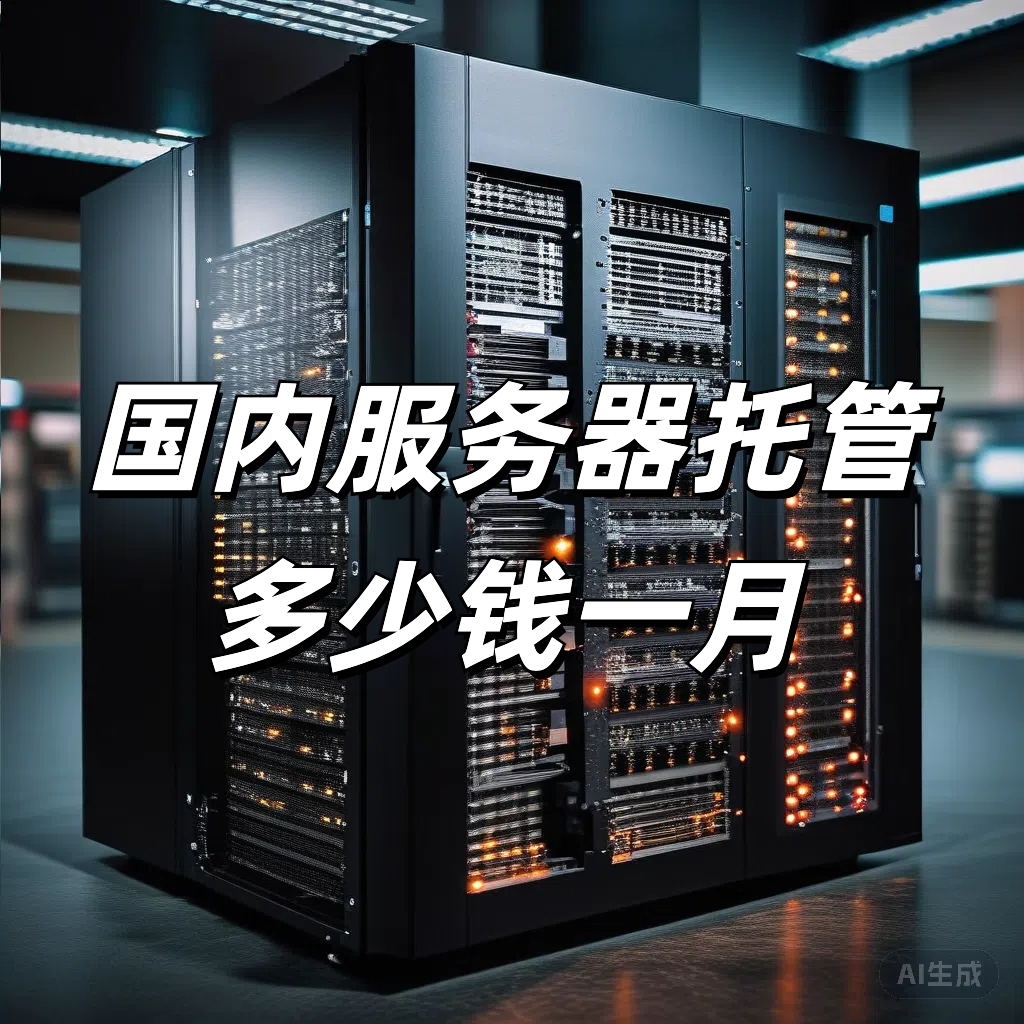 详解服务器费用构成与价格差异