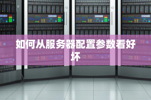 不同配置与服务等级下的服务器报价对比