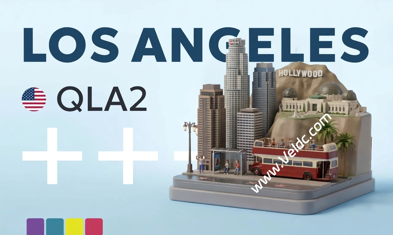 JustHost：洛杉矶 QLA2 机房 VPS 测评总结，原生IP解锁TikTok/ChatGPT/Netflix等流媒体和AI应用-优乐评测网